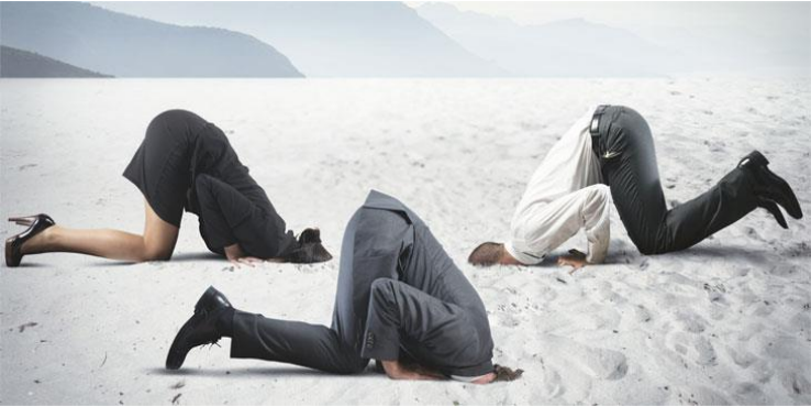head-in-sand